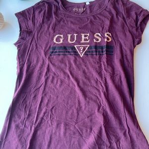 Guess burgundy T-shirt, Size XL
